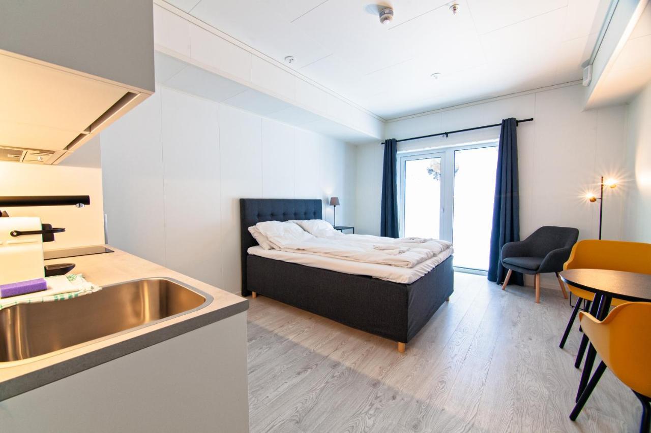Stylish And Serviced Studio Apartment In Lofoten Svolvær Eksteriør bilde